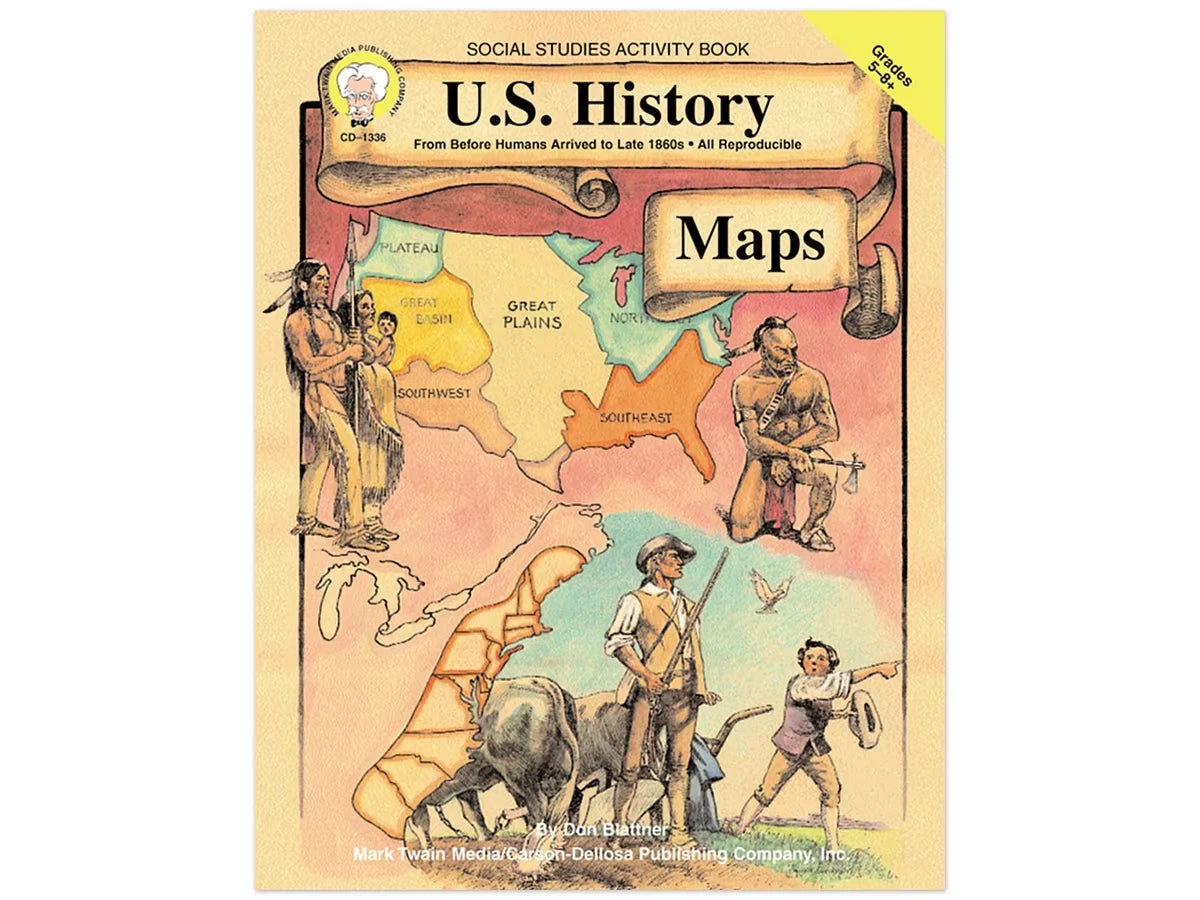 U.S. History Maps Workbook - US 3911