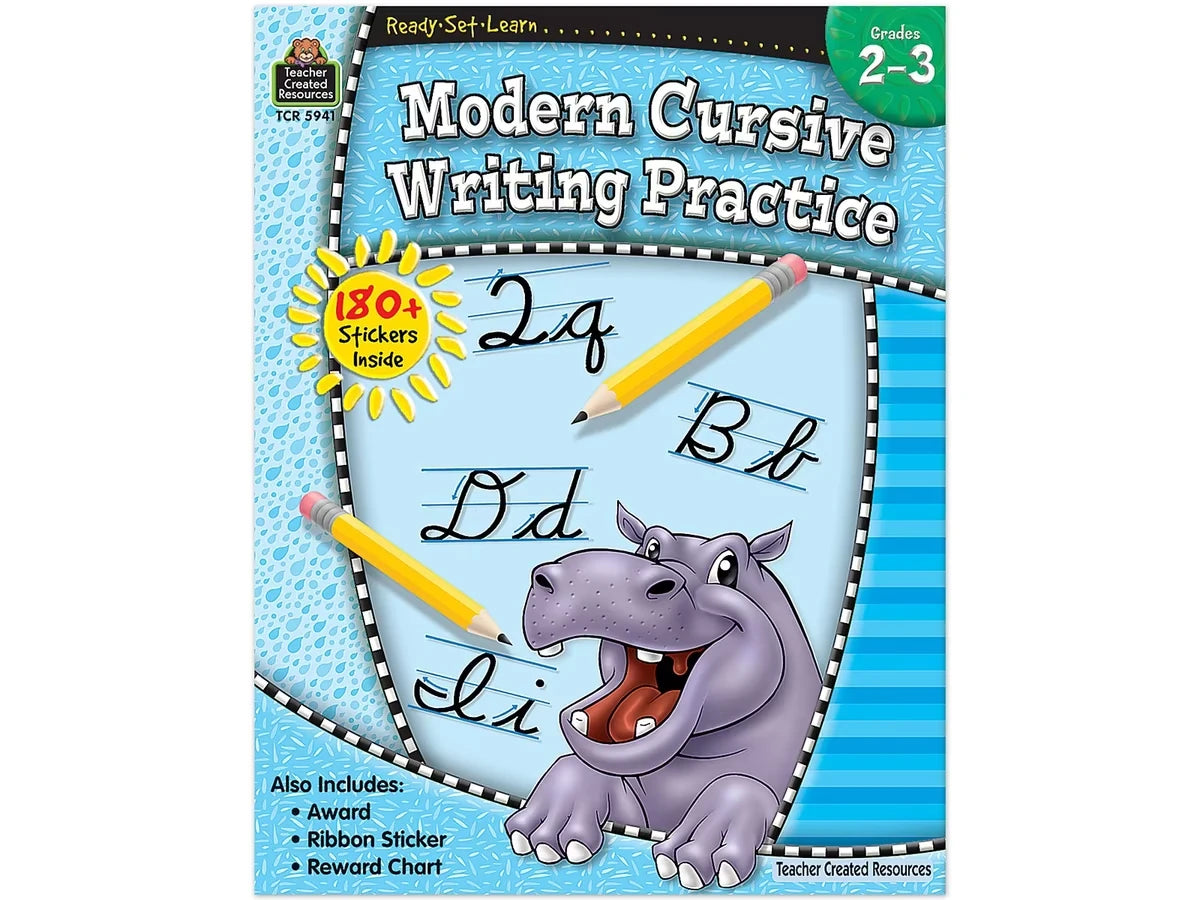 Modern Cursive Writing Practice Workbook - US 5260