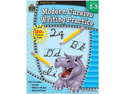 Modern Cursive Writing Practice Workbook - US 5260