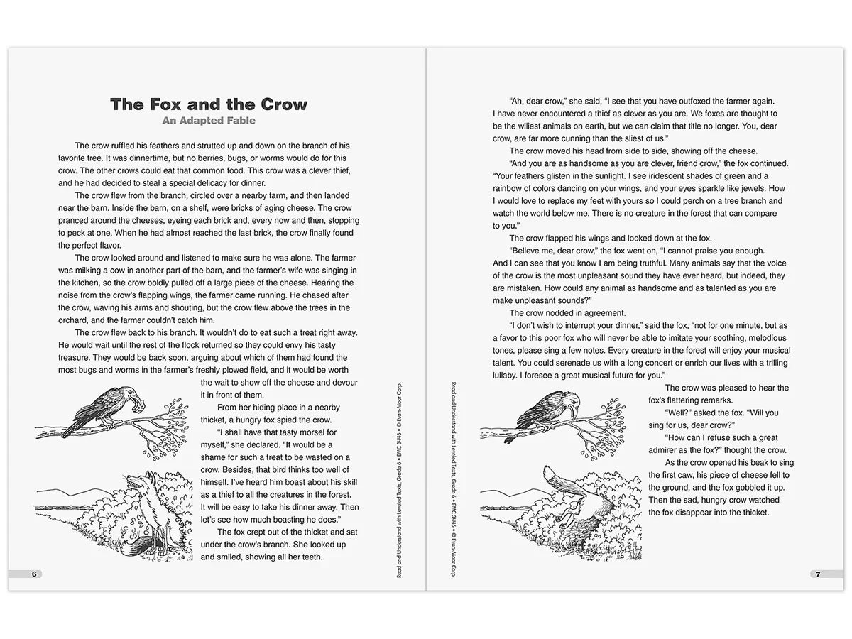 Read & Understand with Leveled Texts Workbook - Gr. 6 - US 6502
