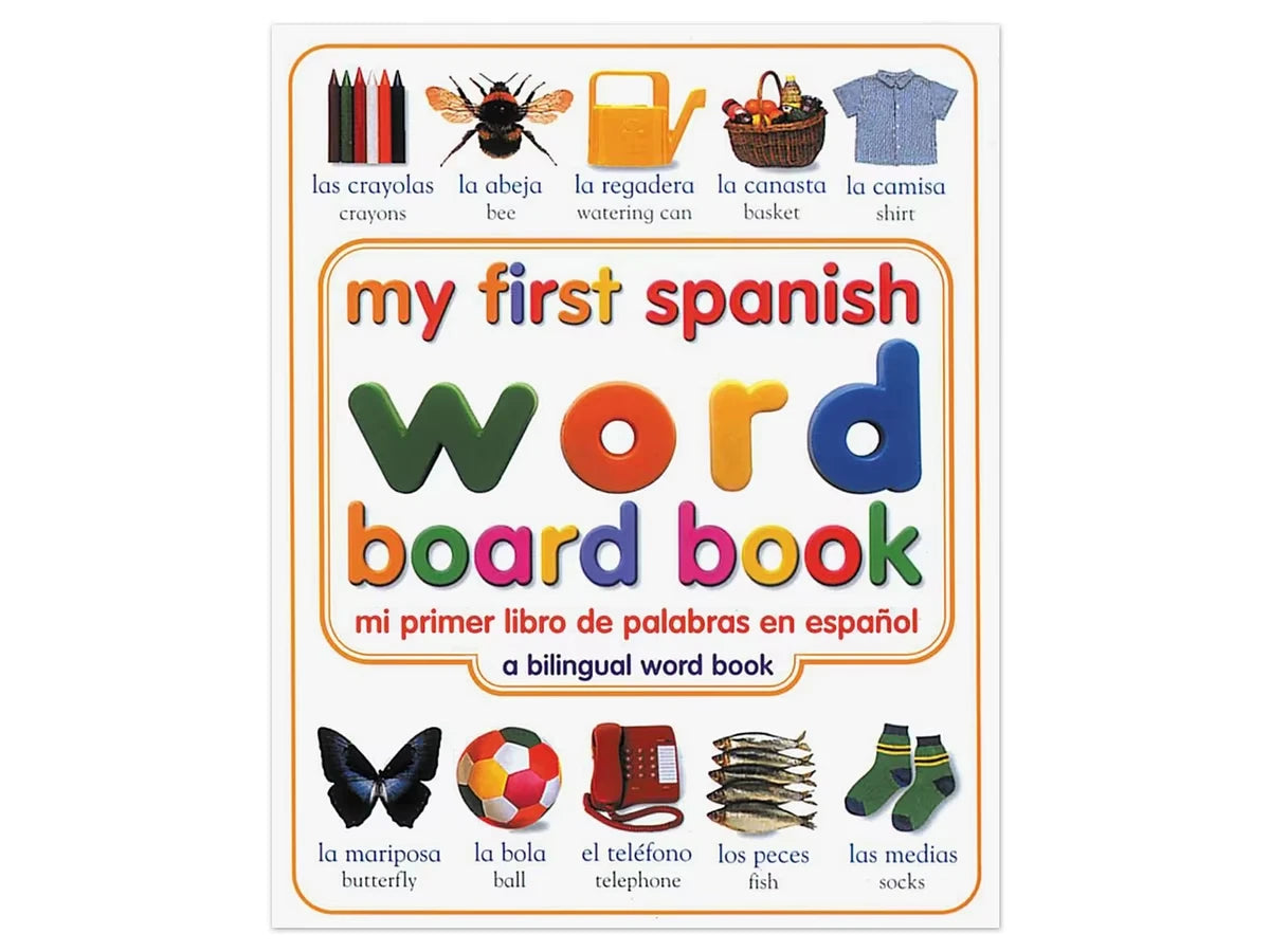 My First Spanish Word Board Book - US 3282