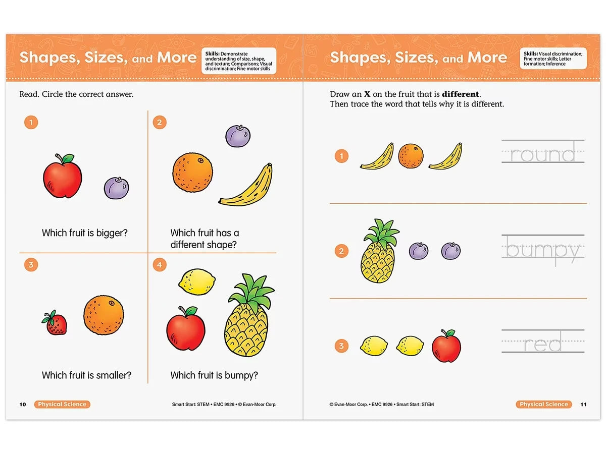 STEM Smart Start Workbook - Kindergarten - US 4723