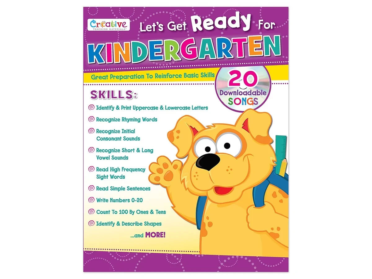 Let’s Get Ready for Kindergarten Workbook - US 5609