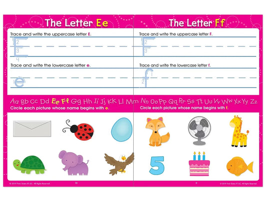 Let’s Get Ready for Kindergarten Workbook - US 5609