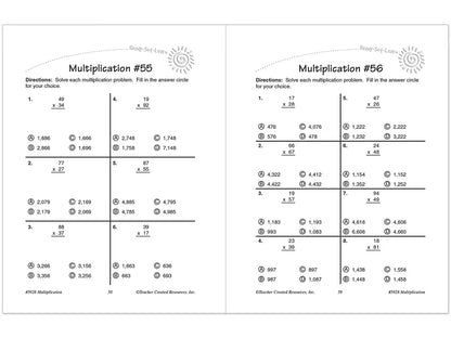 Master Multiplication Workbook - US 9120