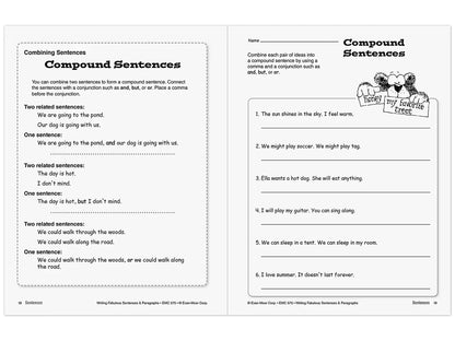 Writing Fabulous Sentences & Paragraphs Workbook - US 7779