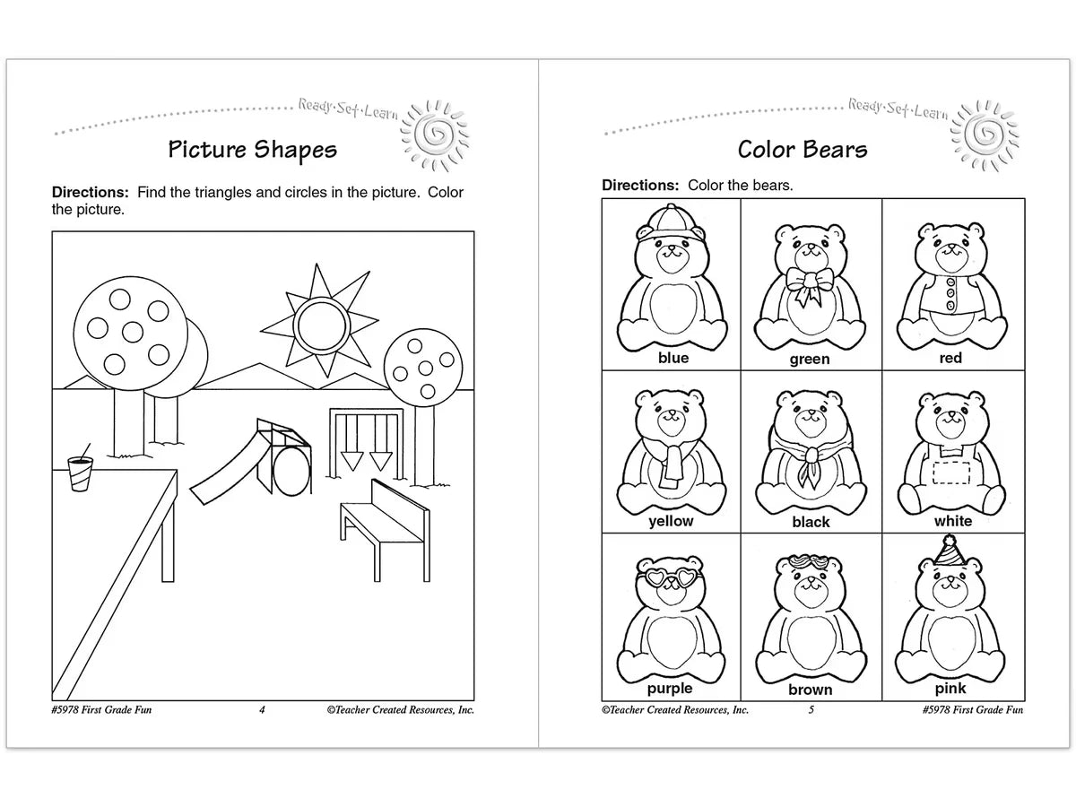 First-Grade Fun Workbook - US 5470