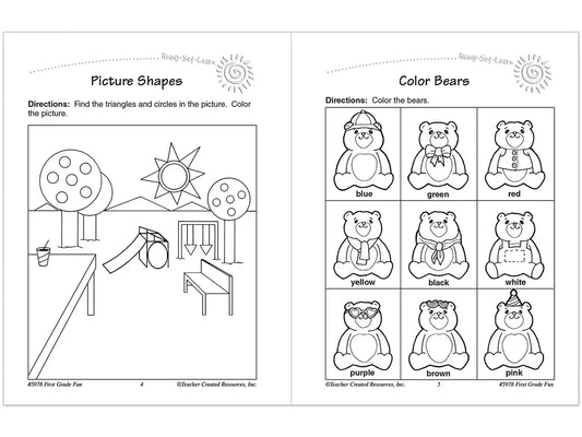 First-Grade Fun Workbook - US 5470