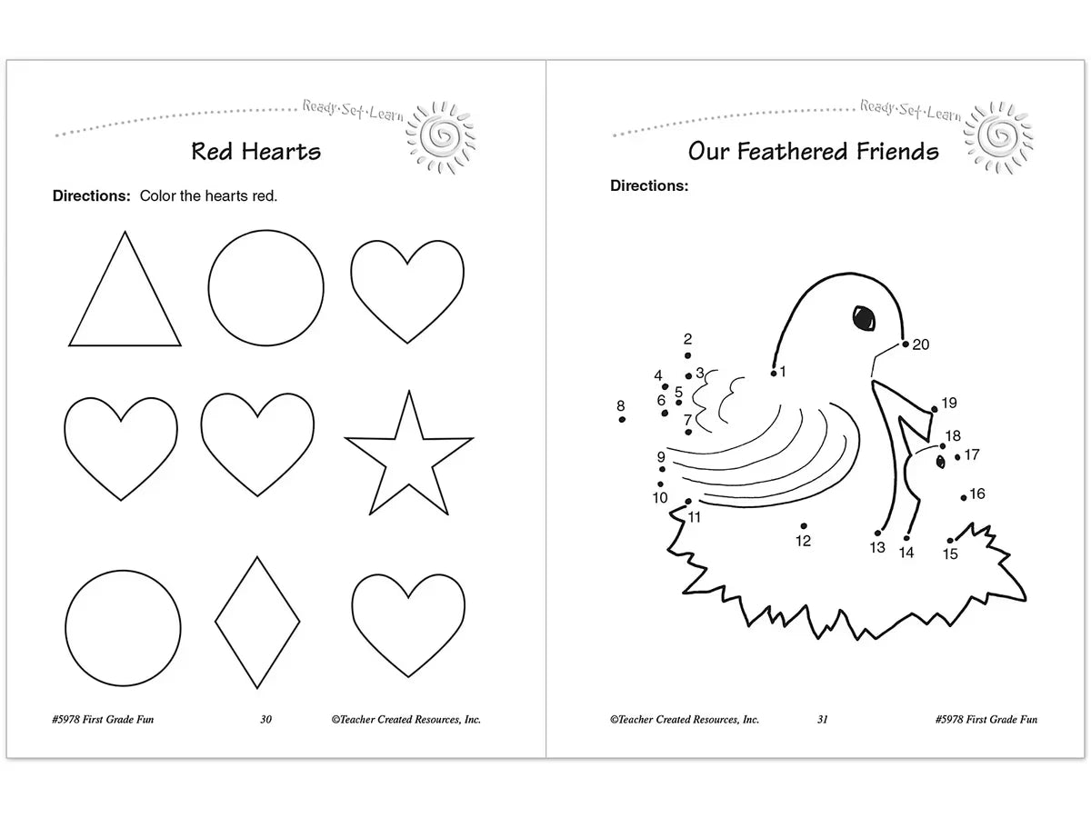 First-Grade Fun Workbook - US 5470