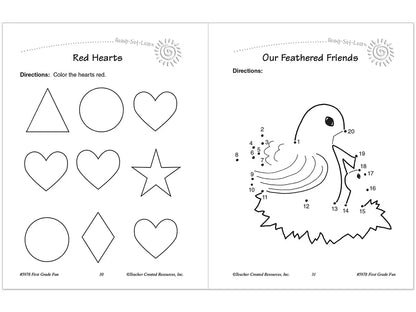 First-Grade Fun Workbook - US 5470