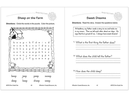 First-Grade Fun Workbook - US 5470