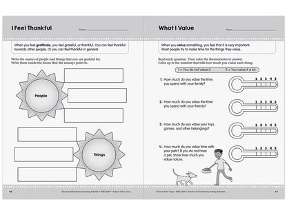 Social and Emotional Learning Activity Workbook - Gr. 3-4 - US 3831
