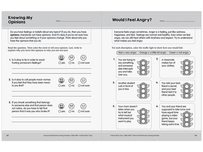 Social and Emotional Learning Activity Workbook - Gr. 3-4 - US 3831