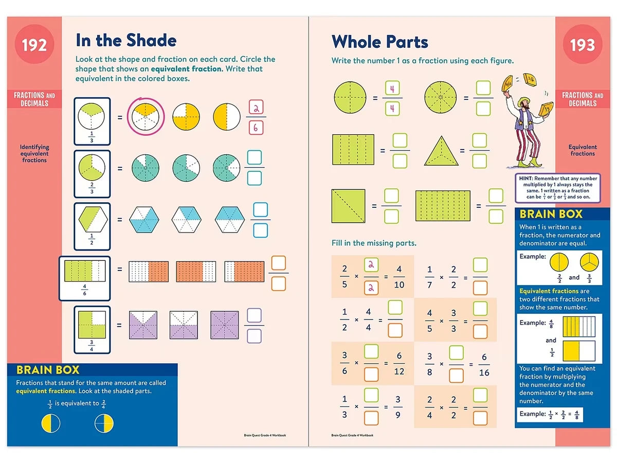 Brain Quest Workbook - Gr. 4 - US 7264
