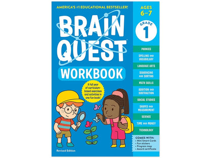 Brain Quest Workbook - Gr. 1 - US 4994