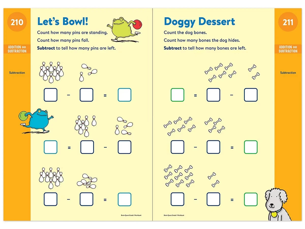 Brain Quest Workbook - Gr. 1 - US 4994