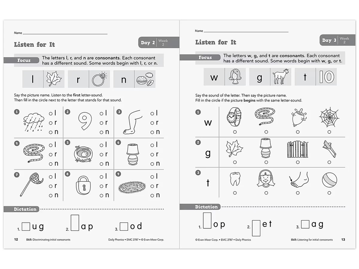 Daily Phonics Workbook - Gr. 1 - US 5204