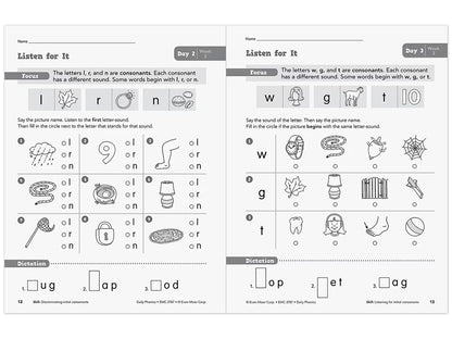 Daily Phonics Workbook - Gr. 1 - US 5204