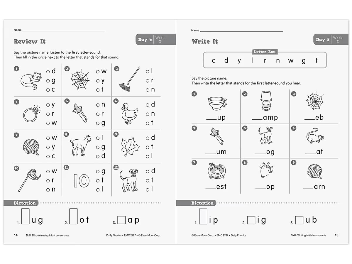 Daily Phonics Workbook - Gr. 1 - US 5204