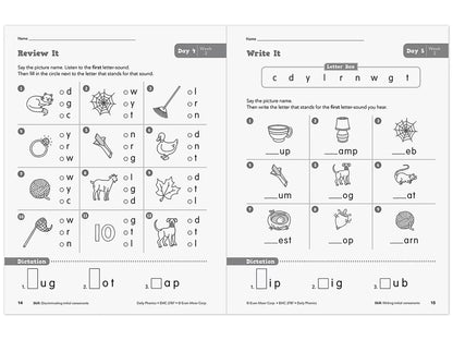 Daily Phonics Workbook - Gr. 1 - US 5204