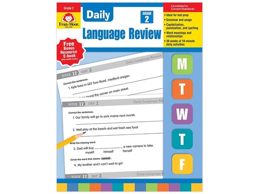Daily Language Review Workbook - Gr. 2 - US 1901