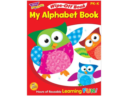 Owl-Stars!® Alphabet Write & Wipe Workbook - US 1488