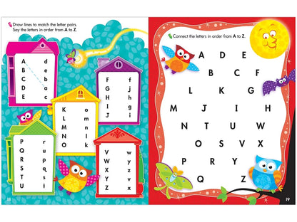 Owl-Stars!® Alphabet Write & Wipe Workbook - US 1488