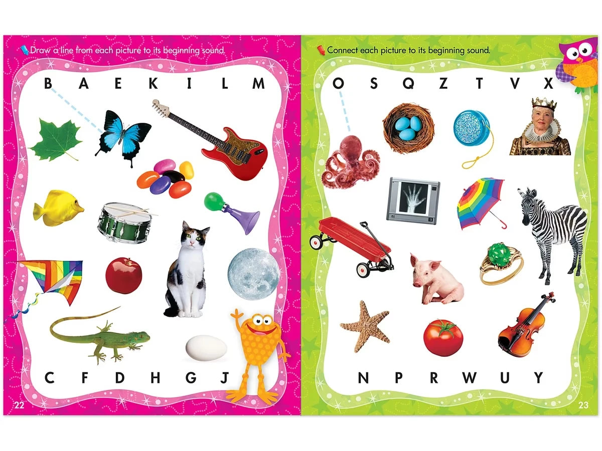 Owl-Stars!® Alphabet Write & Wipe Workbook - US 1488