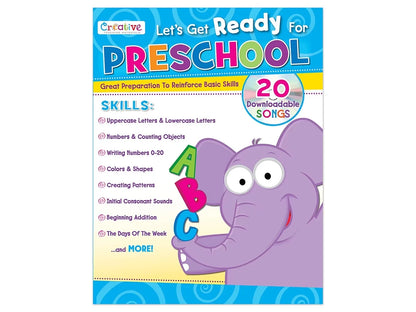 Let’s Get Ready for Preschool Workbook - US 6403