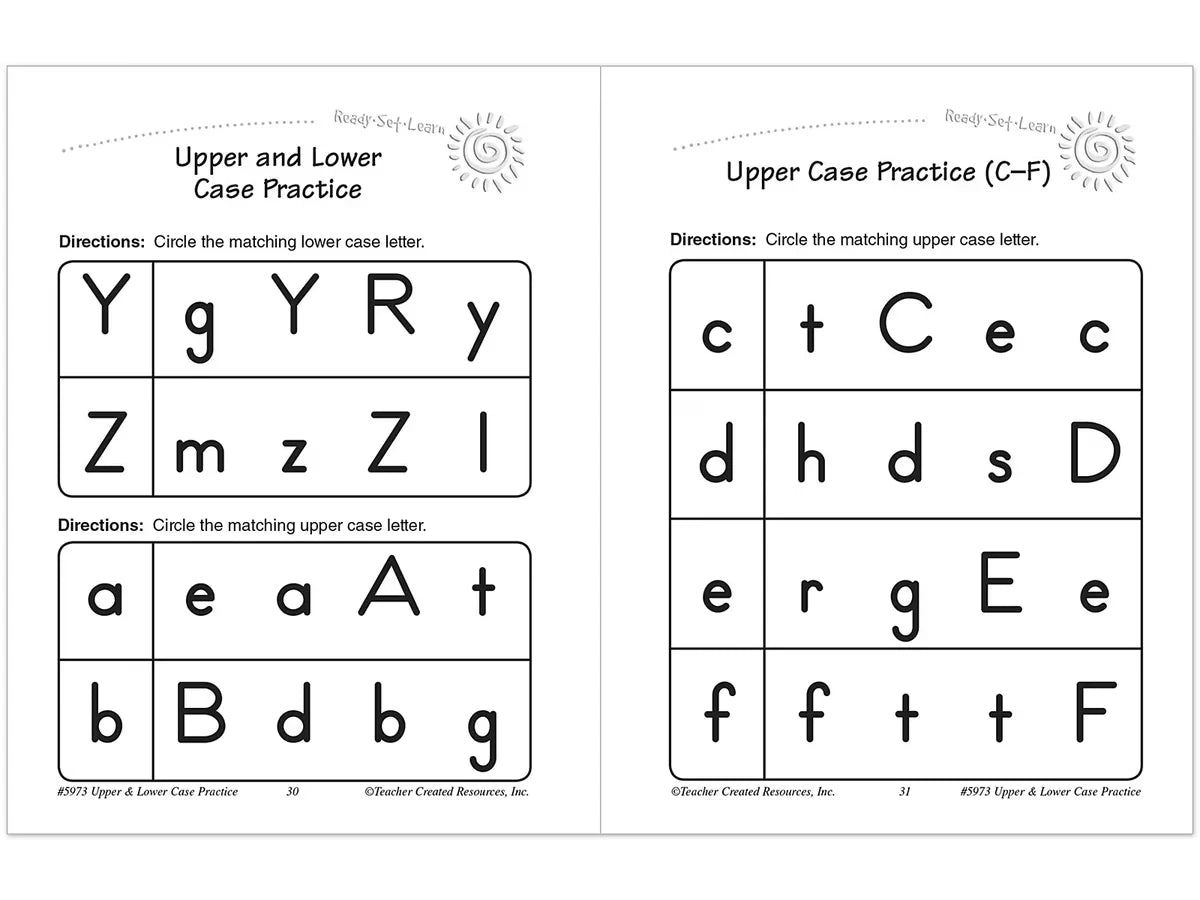 Letter Practice Workbook - US 5956
