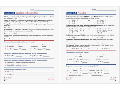 Spectrum® Algebra Workbook - US 3613
