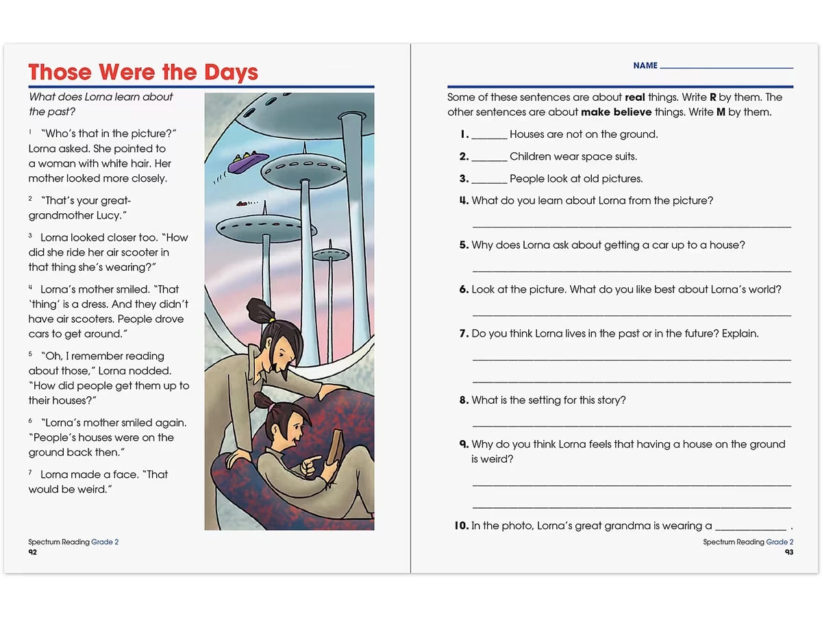 Spectrum® Reading Workbook - Gr. 2 - US 5091