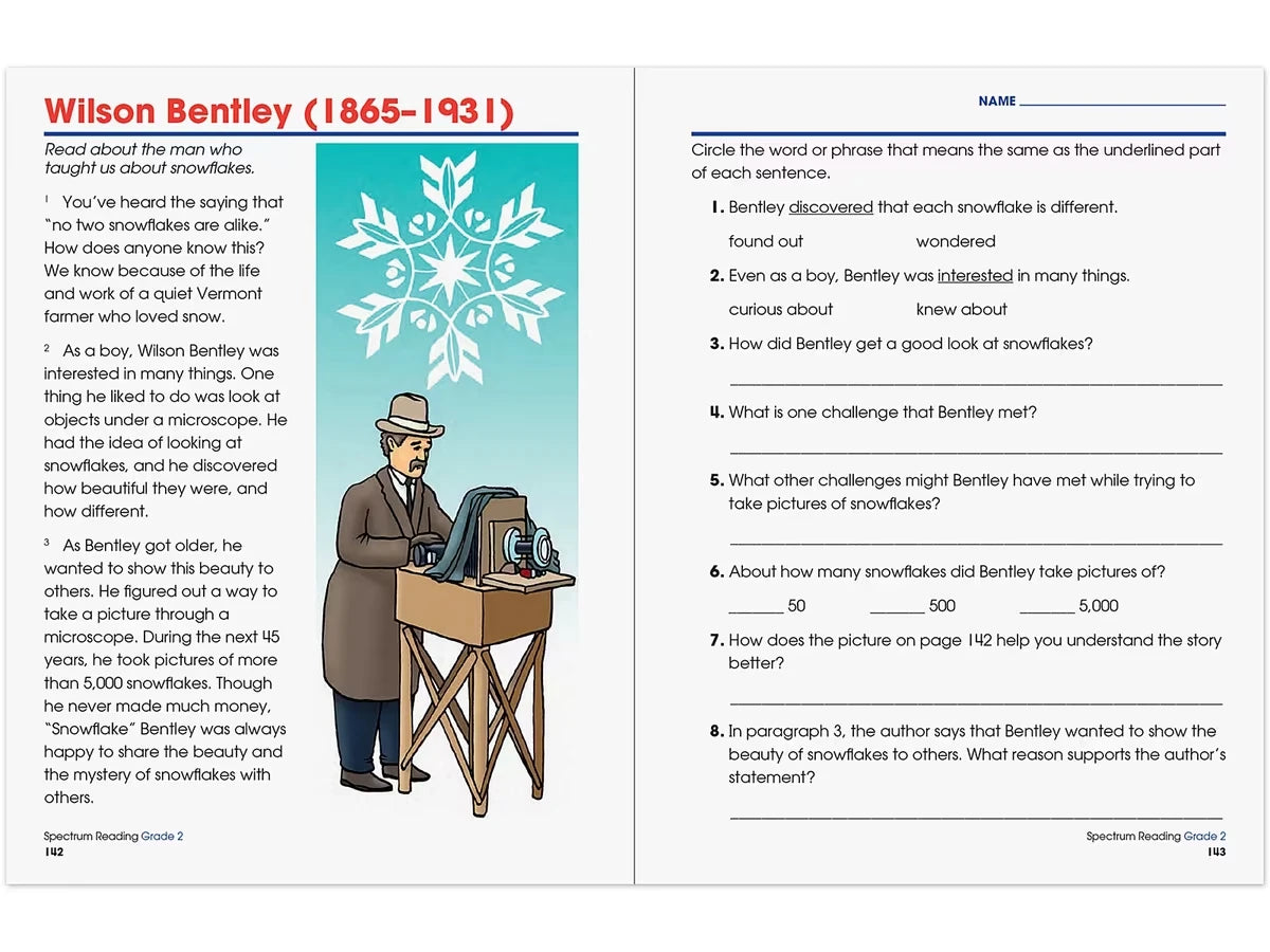 Spectrum® Reading Workbook - Gr. 2 - US 5091