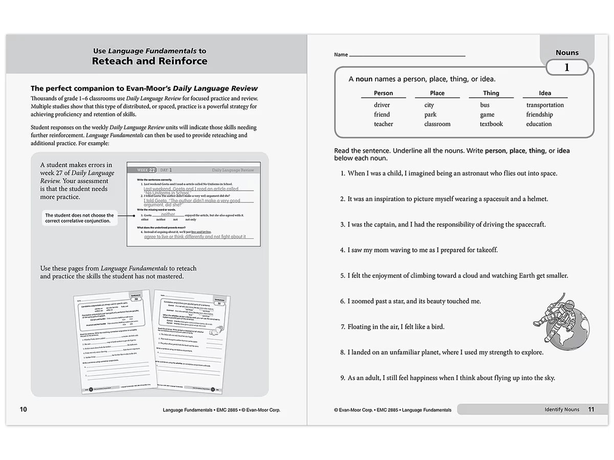 Language Fundamentals Activities Workbook - Gr. 5 - US 6941