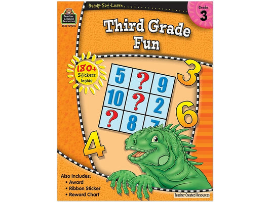 Third-Grade Fun Workbook - US 1112