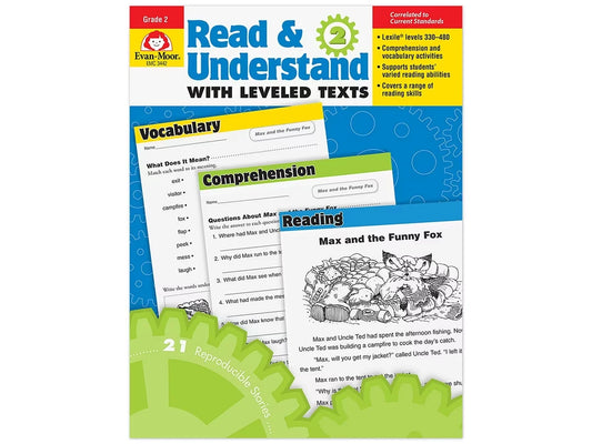 Read & Understand with Leveled Texts Workbook - Gr. 2 - US 5206