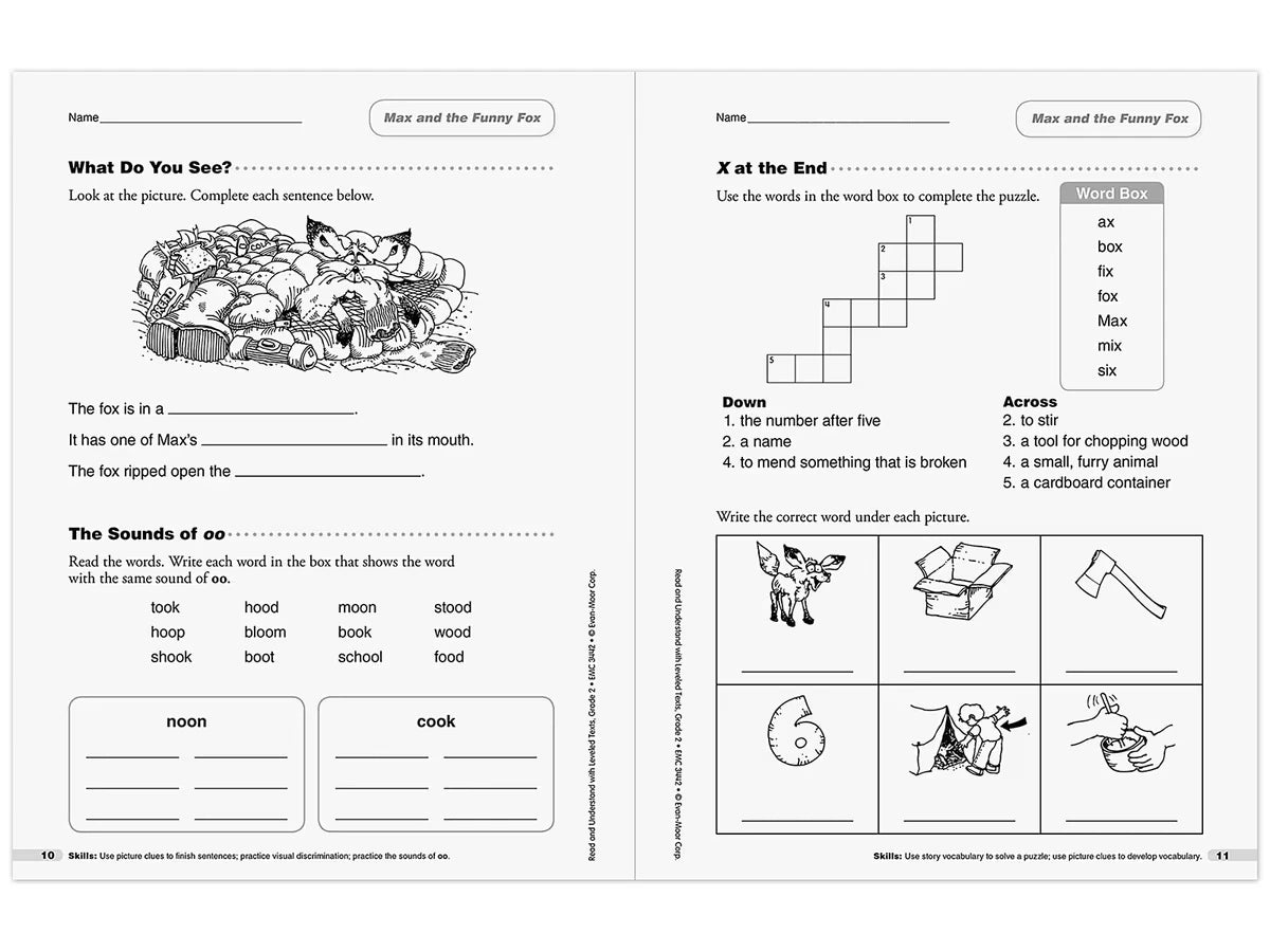 Read & Understand with Leveled Texts Workbook - Gr. 2 - US 5206