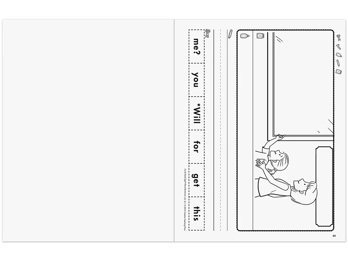 Sight-Word Sentences Workbook - US 4020