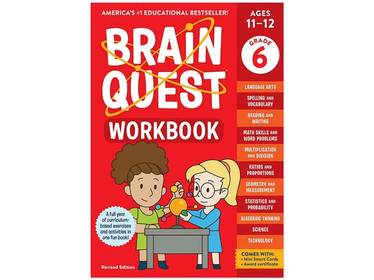 Brain Quest Workbook - Gr. 6 - US 6085