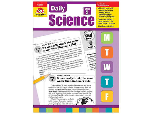 Daily Science Reproducible Activities Workbook - Gr. 5 - US 1991