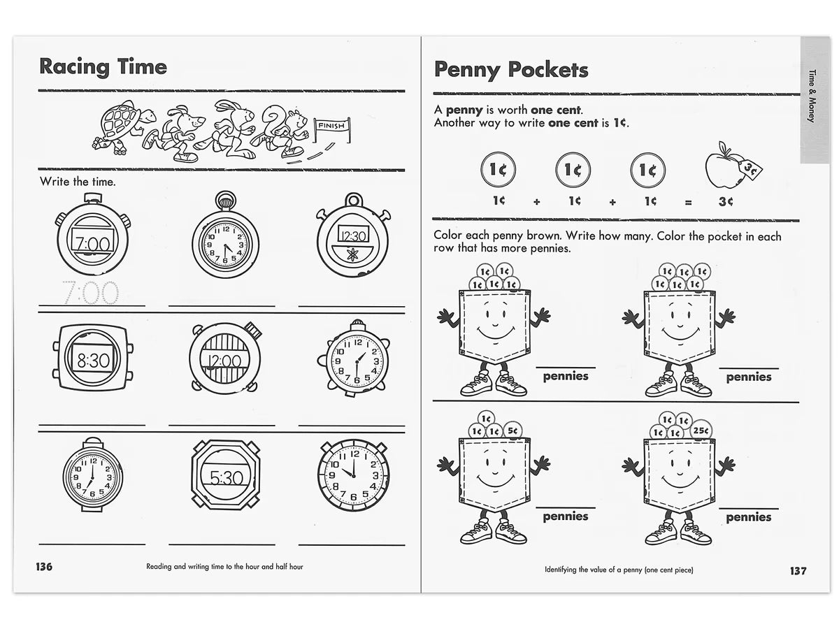 First Grade Ultimate Skill Builder Workbook - US 3772