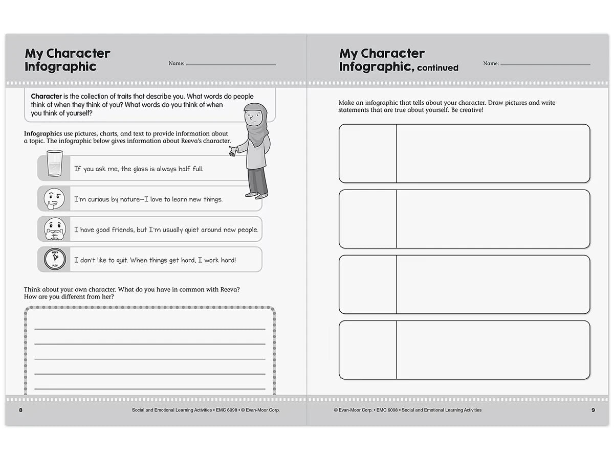 Social and Emotional Learning Activity Workbook - Gr. 5-6 - US 9204