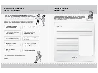 Social and Emotional Learning Activity Workbook - Gr. 5-6 - US 9204