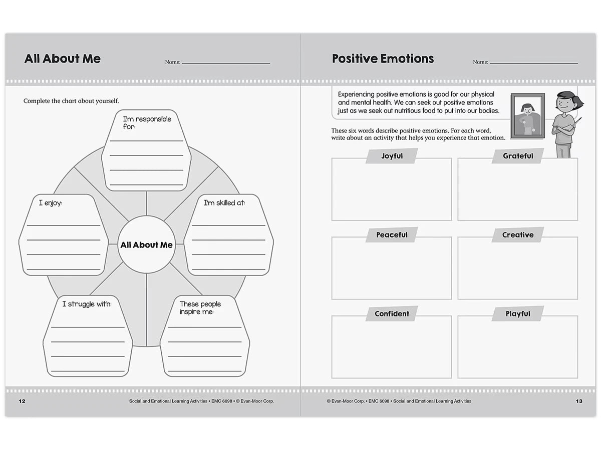 Social and Emotional Learning Activity Workbook - Gr. 5-6 - US 9204