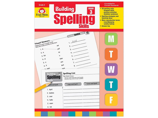 Building Spelling Skills Workbook - Gr. 3 - US 9418
