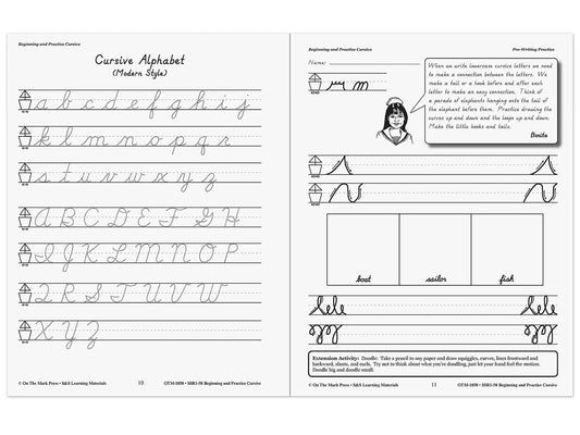 Beginning Cursive Workbook - US 3122
