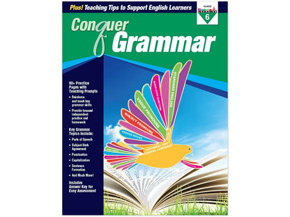 Conquer Grammar Workbook - US 9944