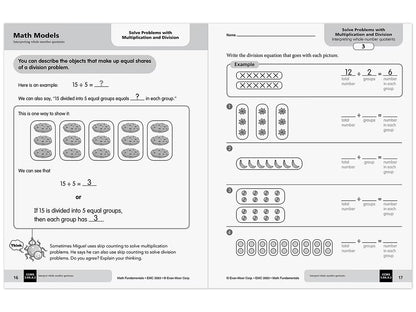 Math Fundamentals Workbook - Gr. 3 - US 3789