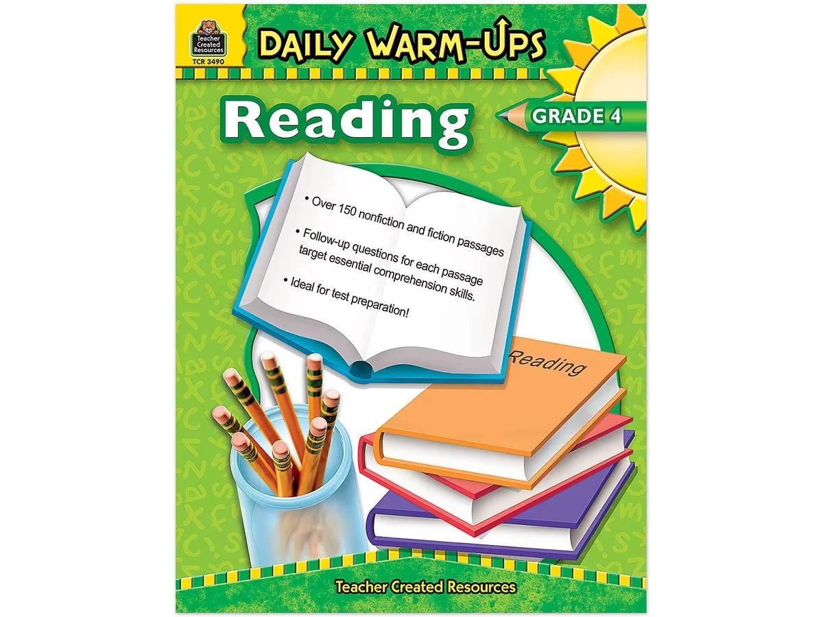 Reading Daily Warm-Ups Workbook - Gr. 4 - US 6984
