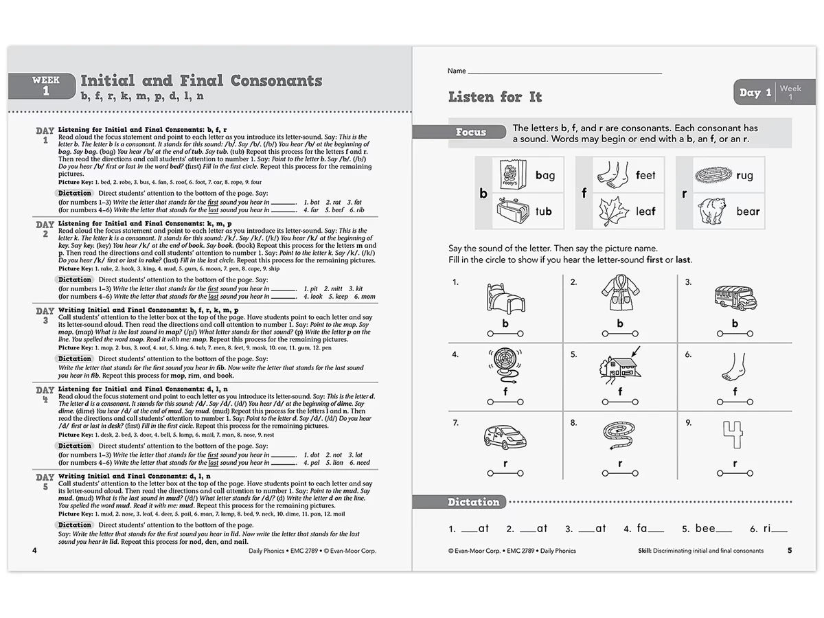 Daily Phonics Workbook - Gr. 3 - US 6972